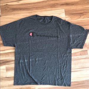 Champion Tshirt in Charcoal Gray -Size XL